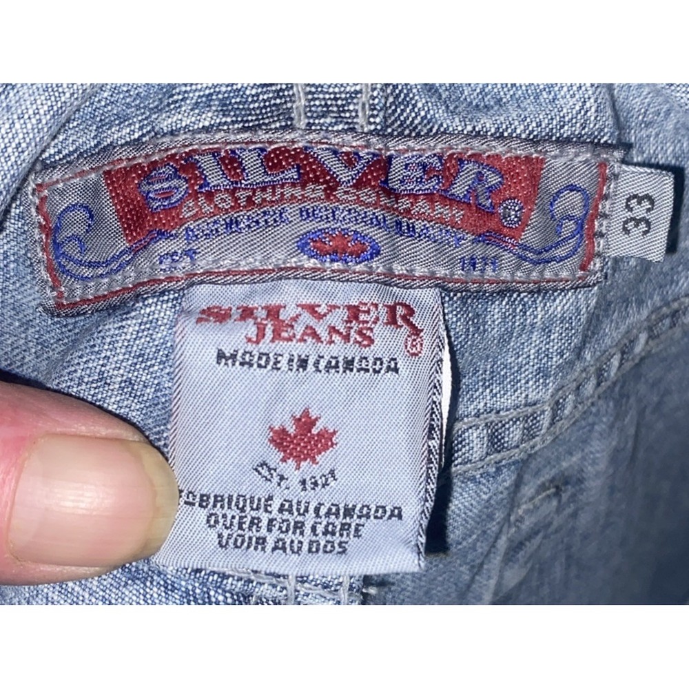 Silver Jeans Women's Flare Wide Leg Jeans - Light Blue - Picture 13 of 14